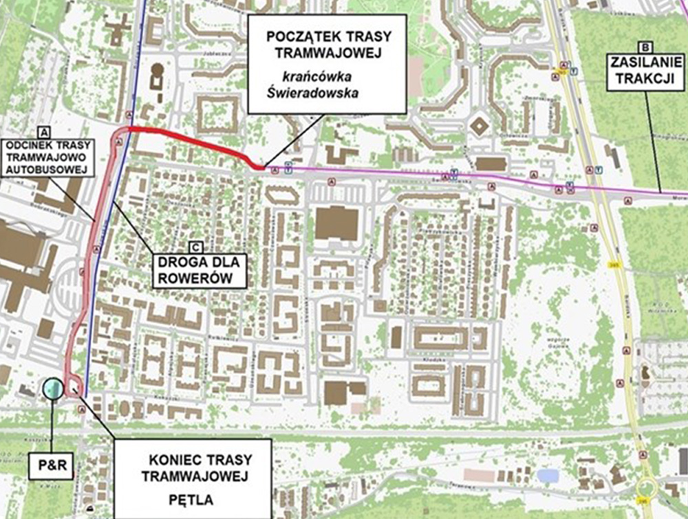 Trasa Tramwajowa Borowska - Szpital we Wrocławiu